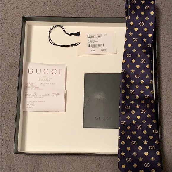 Gucci Tie - Worn only once - Condition 10/10 - Picture 3 of 5